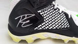 Russell Wilson Autographed White & Green Under Armor Spine Fierce Cleats Seattle Seahawks Size 12.5 RW Holo #42126