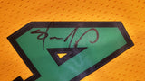 Seattle Supersonics Shawn Kemp Autographed 1994-95 Mitchell & Ness Hardwood Classics Yellow Jersey Size XXL (Signed Twice) MCS Holo #93506