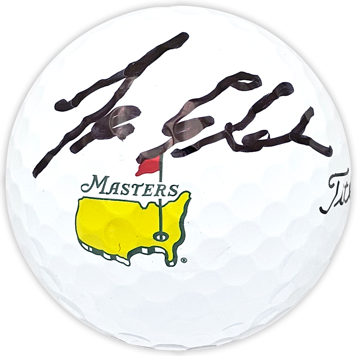 Lee Elder Autographed Titleist Masters Logo Pro V1 Golf Ball Stock #220715