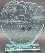 Ichiro Suzuki Autographed 2001 Commemorative 116 Wins Trophy Seattle Mariners IS Holo SKU #209077