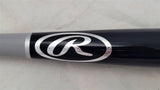 Miguel Vargas Autographed Black Rawlings Bat Los Angeles Dodgers "1st MLB Hit 8/3/22" Beckett BAS Witness #WZ59384