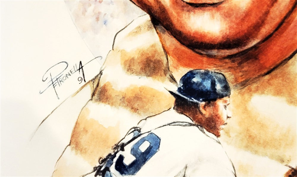 Roy Campanella Autographed 16x20 Photo Brooklyn Dodgers PSA/DNA #S02869