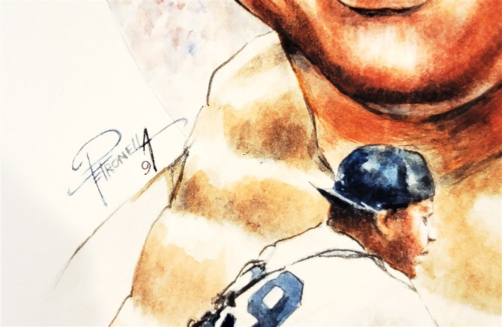 Roy Campanella Autographed 16x20 Photo Brooklyn Dodgers PSA/DNA #S06549