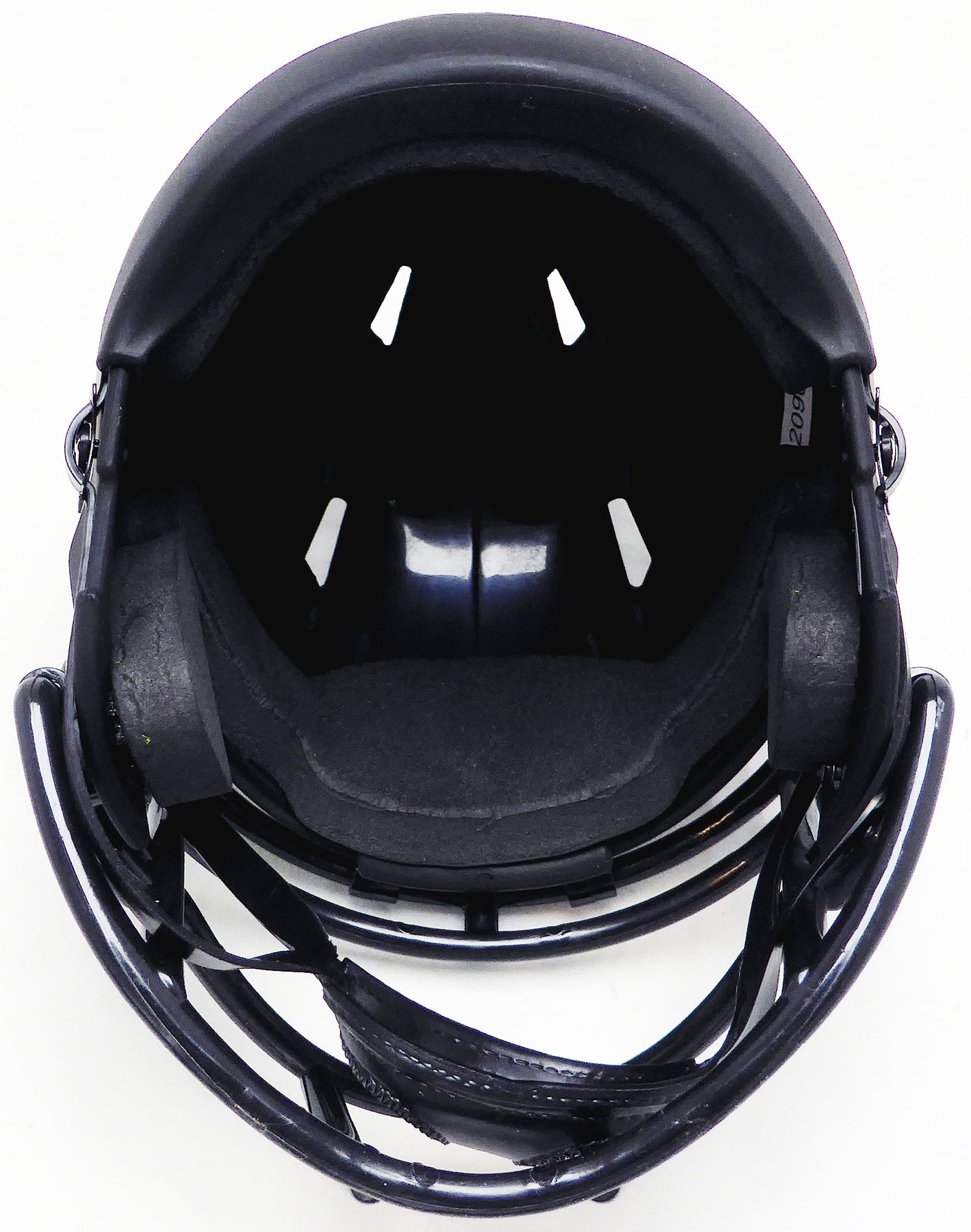 Justin Fields Autographed Chicago Bears Eclipse Black Speed Mini Helmet Beckett BAS QR #BK69299