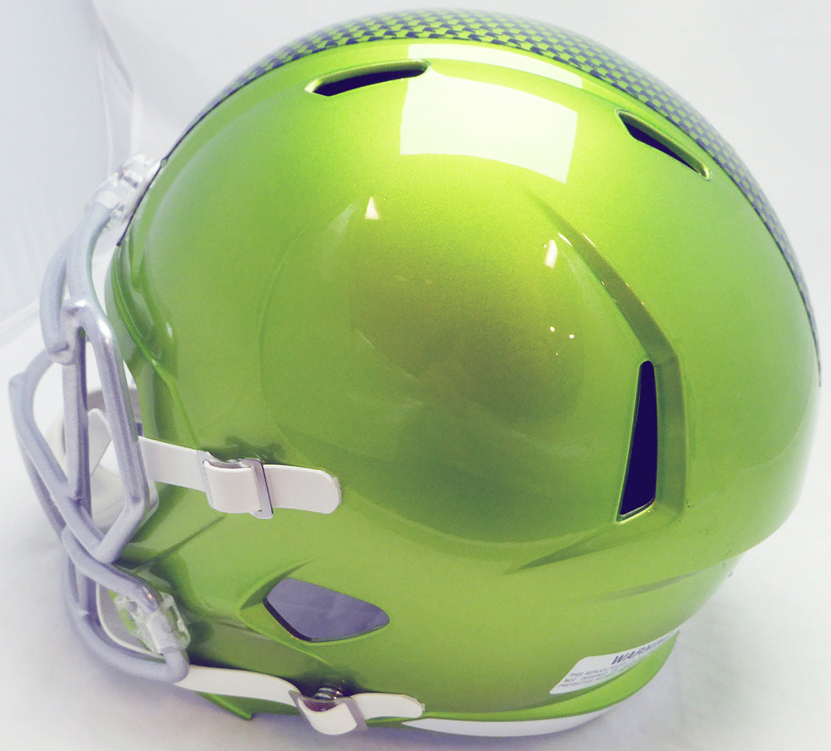 Unsigned Seattle Seahawks Flash Green Replica Speed Full Size Helmet (Missing Decal) SKU #220968