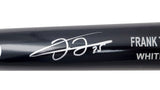 Frank Thomas Autographed Black Rawlings Game Model Bat Chicago White Sox Beckett BAS Witness Stock #209065