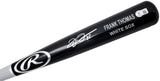 Frank Thomas Autographed Black & Grey Rawlings Game Model Bat Chicago White Sox Beckett BAS Witness Stock #209067