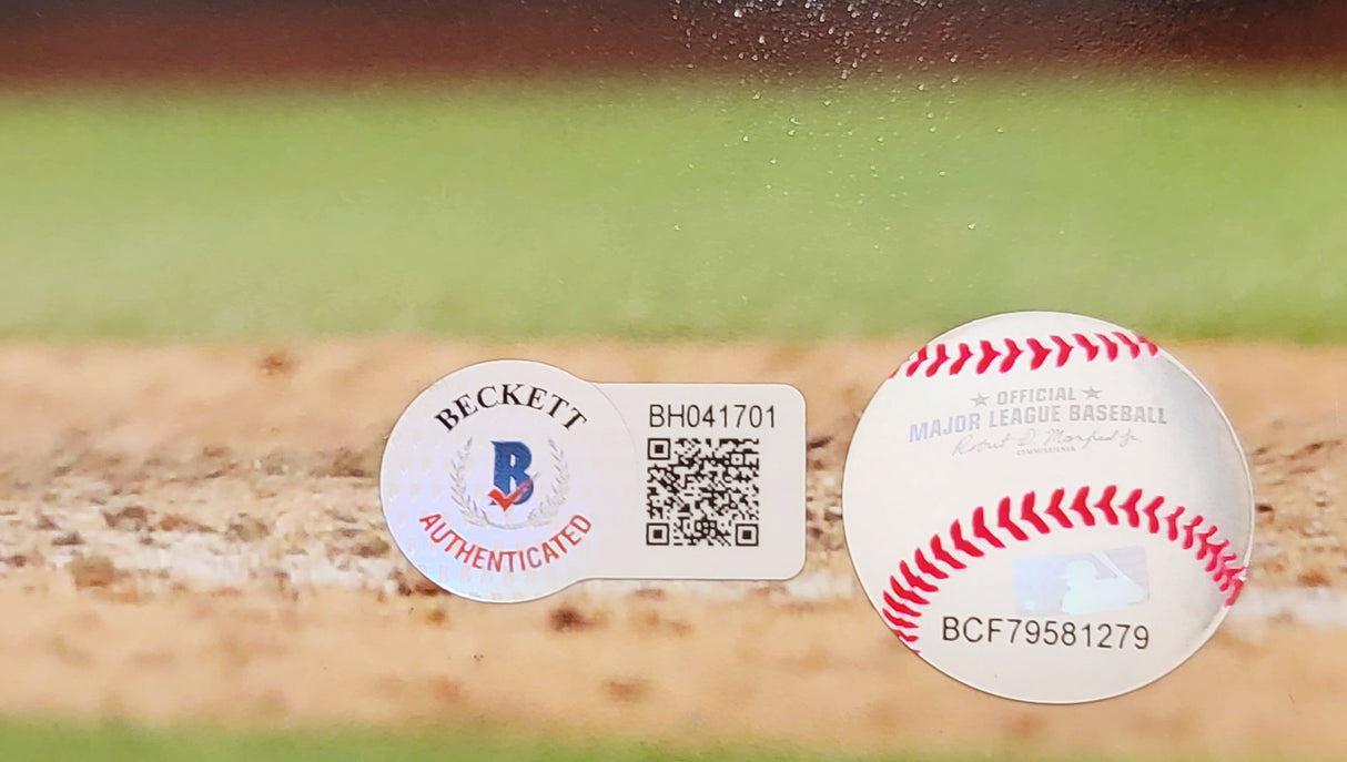 Freddie Freeman Autographed 16x20 Photo Atlanta Braves "2020 NL MVP" Beckett BAS QR Stock #209156