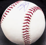 Julio Rodriguez Autographed Official MLB Baseball Seattle Mariners (Smudged) Beckett BAS QR #BJ56981