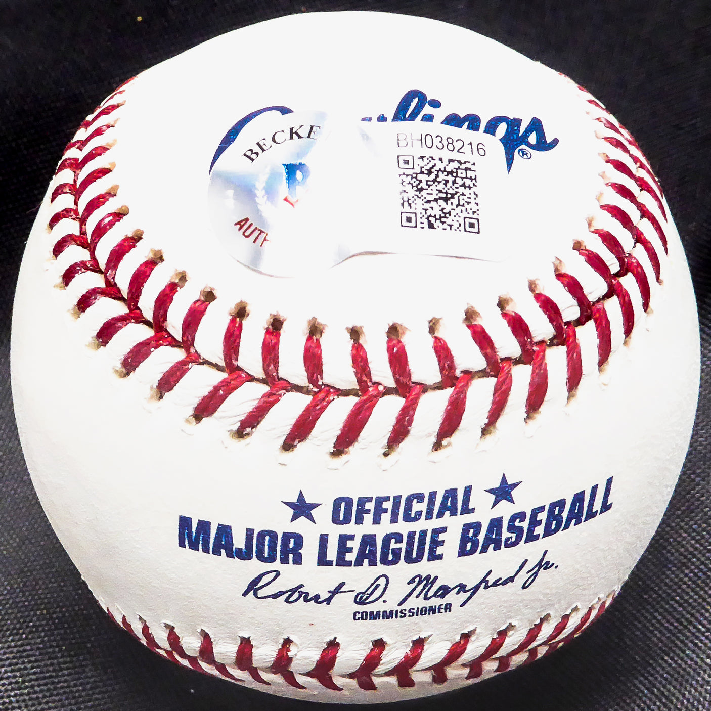 Julio Rodriguez Autographed Official MLB Baseball Seattle Mariners (Smudged) Beckett BAS QR #BH038216