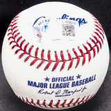 Julio Rodriguez Autographed Official MLB Baseball Seattle Mariners (Smudged) Beckett BAS QR #BH038216
