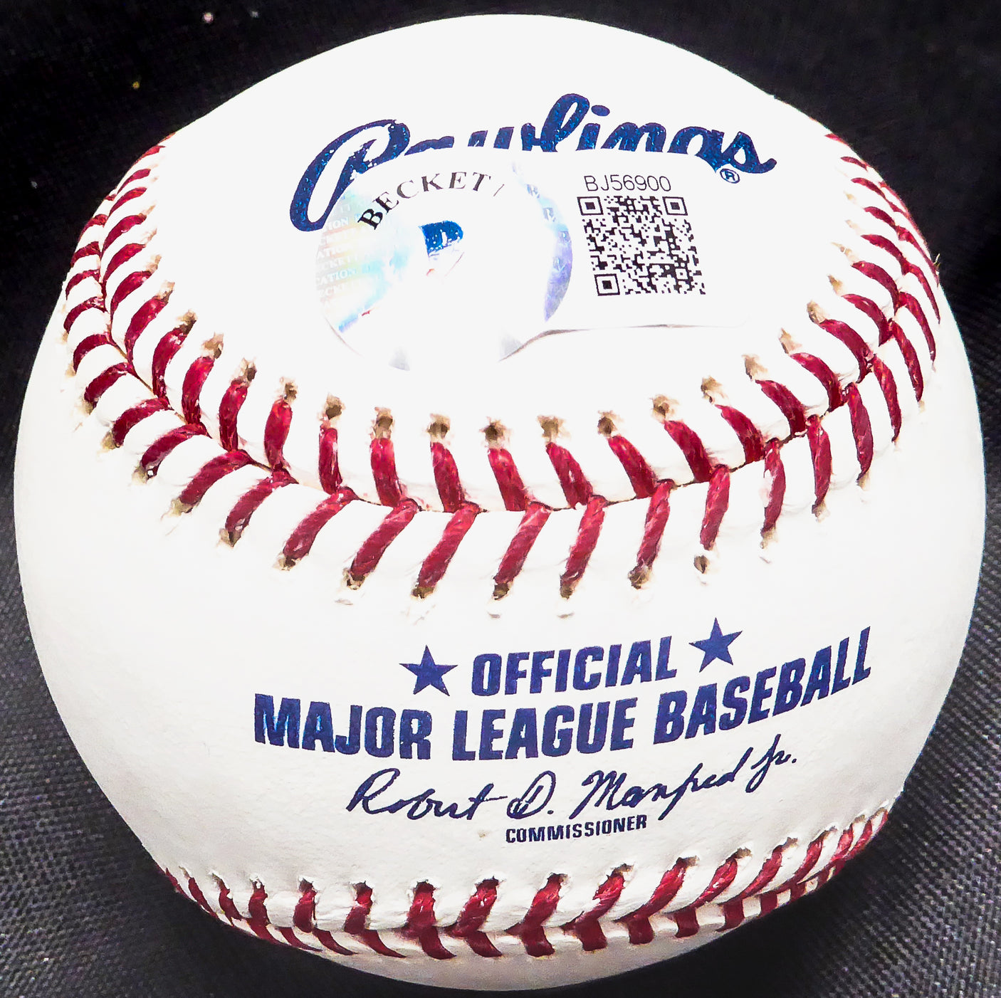 Julio Rodriguez Autographed Official MLB Baseball Seattle Mariners (Smudged) Beckett BAS QR #BJ56900