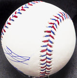 Julio Rodriguez Autographed Official 2022 All Star Game Logo MLB Baseball Seattle Mariners (Smudged) Beckett BAS QR #BH038228