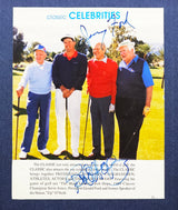 Gerald R. Ford & Bob Hope Autographed Framed 8x10 Magazine Page Photo Classic Celebrities Beckett BAS #AC94216