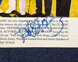 Gerald R. Ford & Bob Hope Autographed Framed 8x10 Magazine Page Photo Classic Celebrities Beckett BAS #AC94216