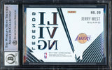 Jerry West Autographed 2020-21 Panini Illusions Living Legends Sapphire Card #20 Los Angeles Lakers Auto Grade Gem Mint 10 Beckett BAS #16622158