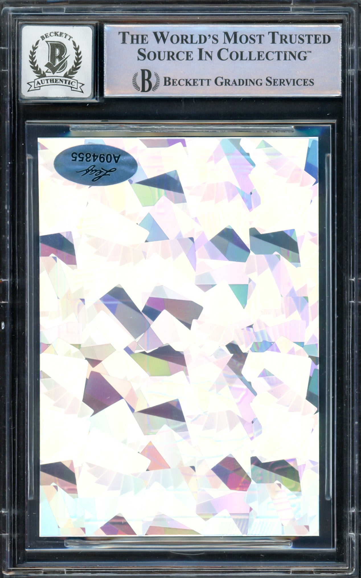 Jerry West Autographed 2022-23 Leaf Optichrome So Money Crystal Green Card #SMJW2 Los Angeles Lakers Auto Grade Gem Mint 10 Beckett BAS #16622148