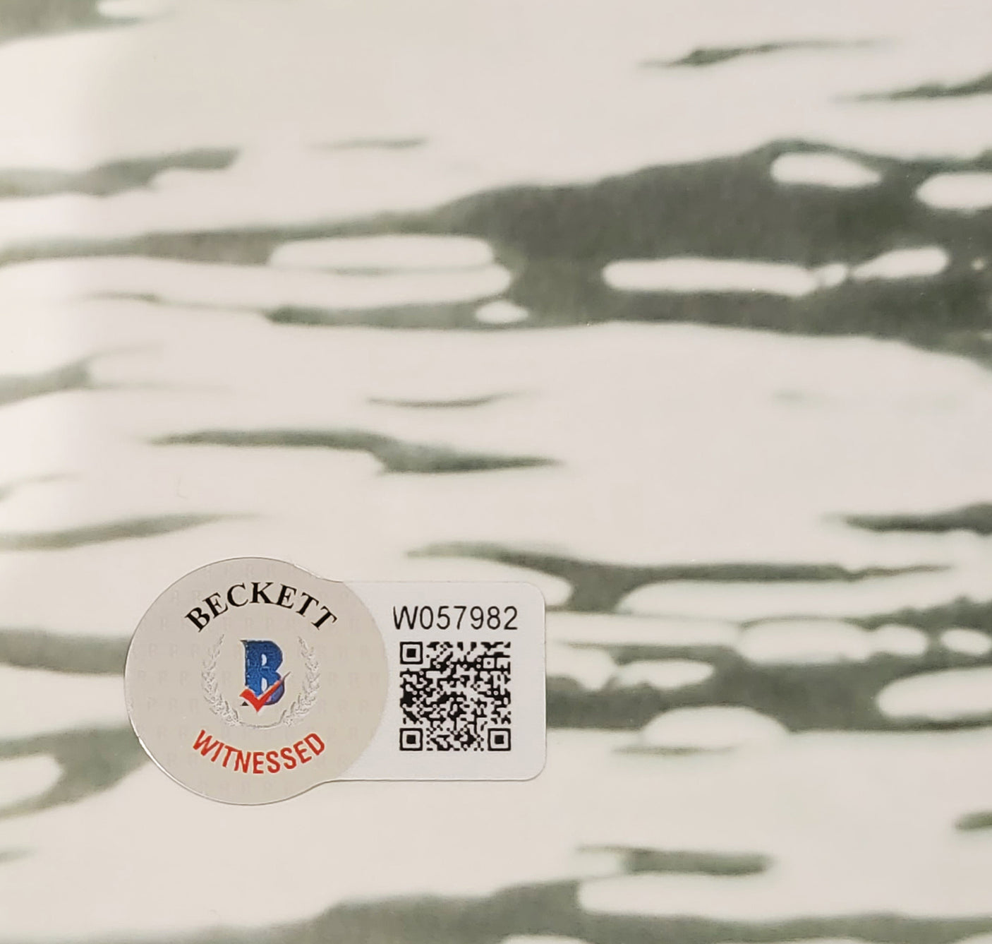 Michael J. Fox Autographed 16x20 Photo Back To The Future Hoverboard Over Water Beckett BAS Witness Stock #209145