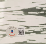 Michael J. Fox Autographed 16x20 Photo Back To The Future Hoverboard Over Water Beckett BAS Witness Stock #209145