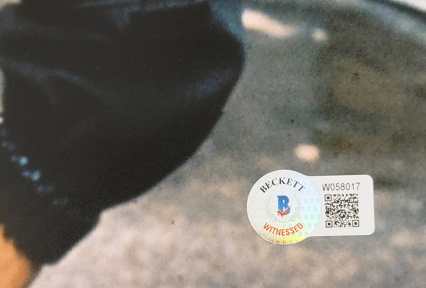 Michael J. Fox Autographed 16x20 Photo Back To The Future DeLorean Beckett BAS Witness Stock #209147