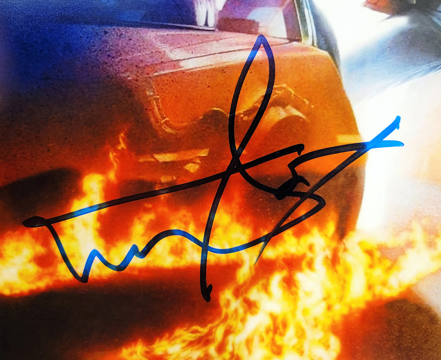 Michael J. Fox Autographed Back To The Future 1 11x17 Movie Poster Beckett BAS Witness Stock #209150