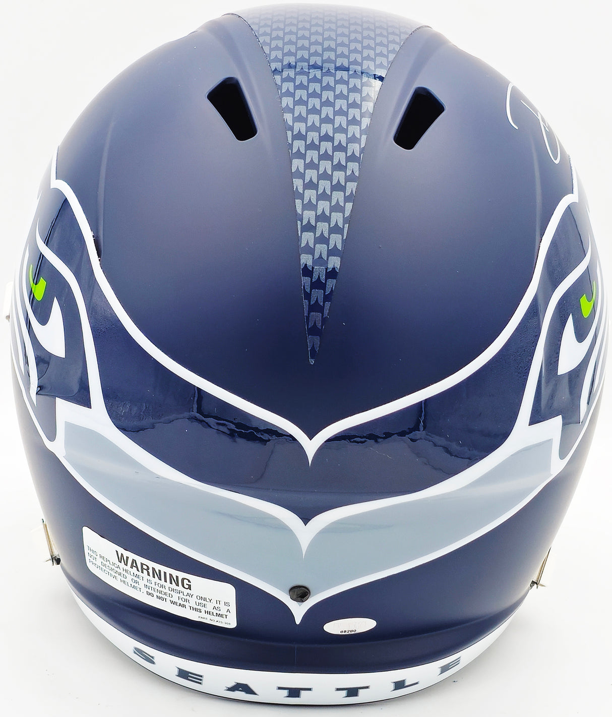 Devon Witherspoon Autographed Seattle Seahawks Blue Full Size Speed Replica Helmet MCS Holo Stock #235440
