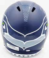 Devon Witherspoon Autographed Seattle Seahawks Blue Full Size Speed Replica Helmet MCS Holo Stock #235440