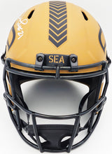 Devon Witherspoon Autographed Seattle Seahawks Camo Brown 2023 Salute to Service Full Size Speed Replica Helmet MCS Holo Stock #235444