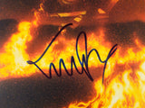 Michael J. Fox Autographed 27x40 Back to the Future Movie Poster Marty McFly Beckett BAS Witness Stock #235460