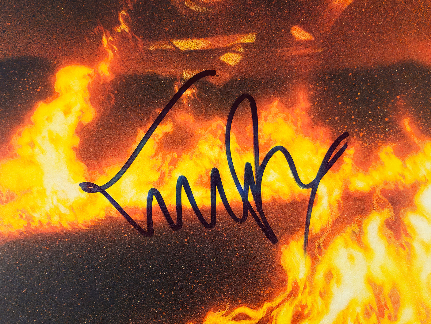 Michael J. Fox Autographed 27x40 Back to the Future Movie Poster Marty McFly Beckett BAS Witness Stock #235460