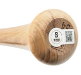 Sammy Sosa Autographed Blonde Rawlings Adirondack Pro Baseball Bat Chicago Cubs Beckett BAS Witness Stock #235462