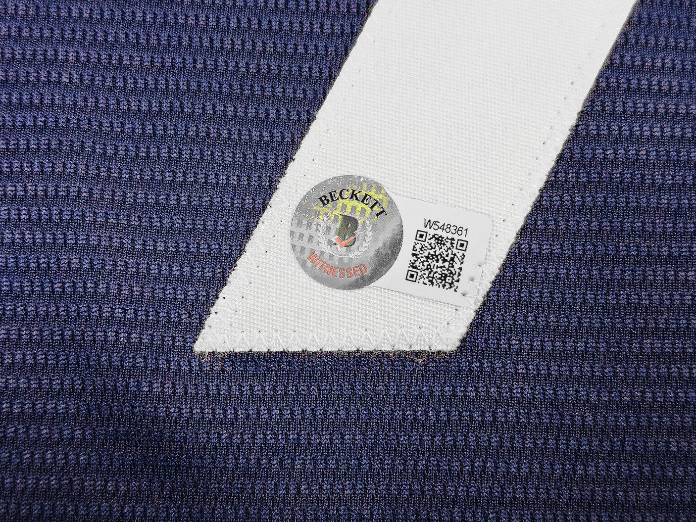 Kansas City Royals Bobby Witt Jr. Autographed Blue Nike Jersey Size XXL Beckett BAS Witness Stock #235594