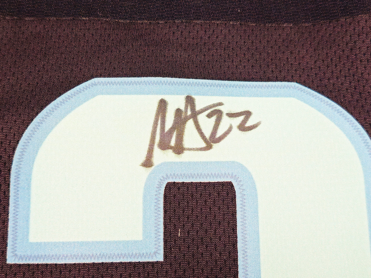 Seattle Kraken Mason Appleton Autographed Blue Fanatics Breakaway Jersey Size XL With Inaugural Season Patch Fanatics Holo Stock #235575