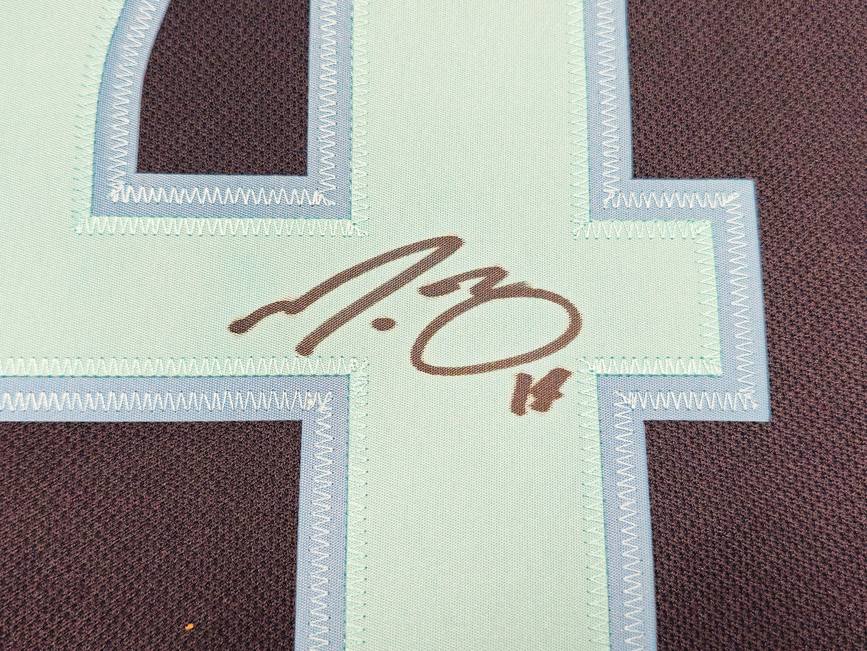Seattle Kraken Nathan Bastian Autographed Blue Adidas Authentic Jersey Size 54 With Inaugural Season Patch Fanatics Holo Stock #235578