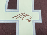 Seattle Kraken Nathan Bastian Autographed Blue Adidas Authentic Jersey Size 54 With Inaugural Season Patch Fanatics Holo Stock #235578