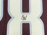 Seattle Kraken Carson Soucy Autographed Blue Adidas Authentic Jersey Size 54 With Inaugural Season Patch Fanatics Holo Stock #235580