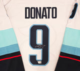Seattle Kraken Ryan Donato Autographed White Fanatics Breakaway Jersey Size XL With Inaugural Season Patch Fanatics Holo Stock #235573