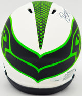 Byron Murphy II Autographed Seattle Seahawks Lunar Eclipse White Speed Mini Helmet MCS Holo Stock #235599