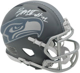 Byron Murphy II Autographed Seattle Seahawks Slate Gray Speed Mini Helmet MCS Holo Stock #235600