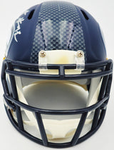 Byron Murphy II Autographed Seattle Seahawks Blue Speed Mini Helmet MCS Holo Stock #235602