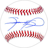 Sammy Sosa Autographed Official MLB Baseball Chicago Cubs Beckett BAS Witness Stock #235461