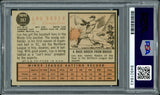 Lou Brock Autographed 1962 Topps Rookie Card #387 Chicago Cubs "Vintage Signature" PSA/DNA #84601843