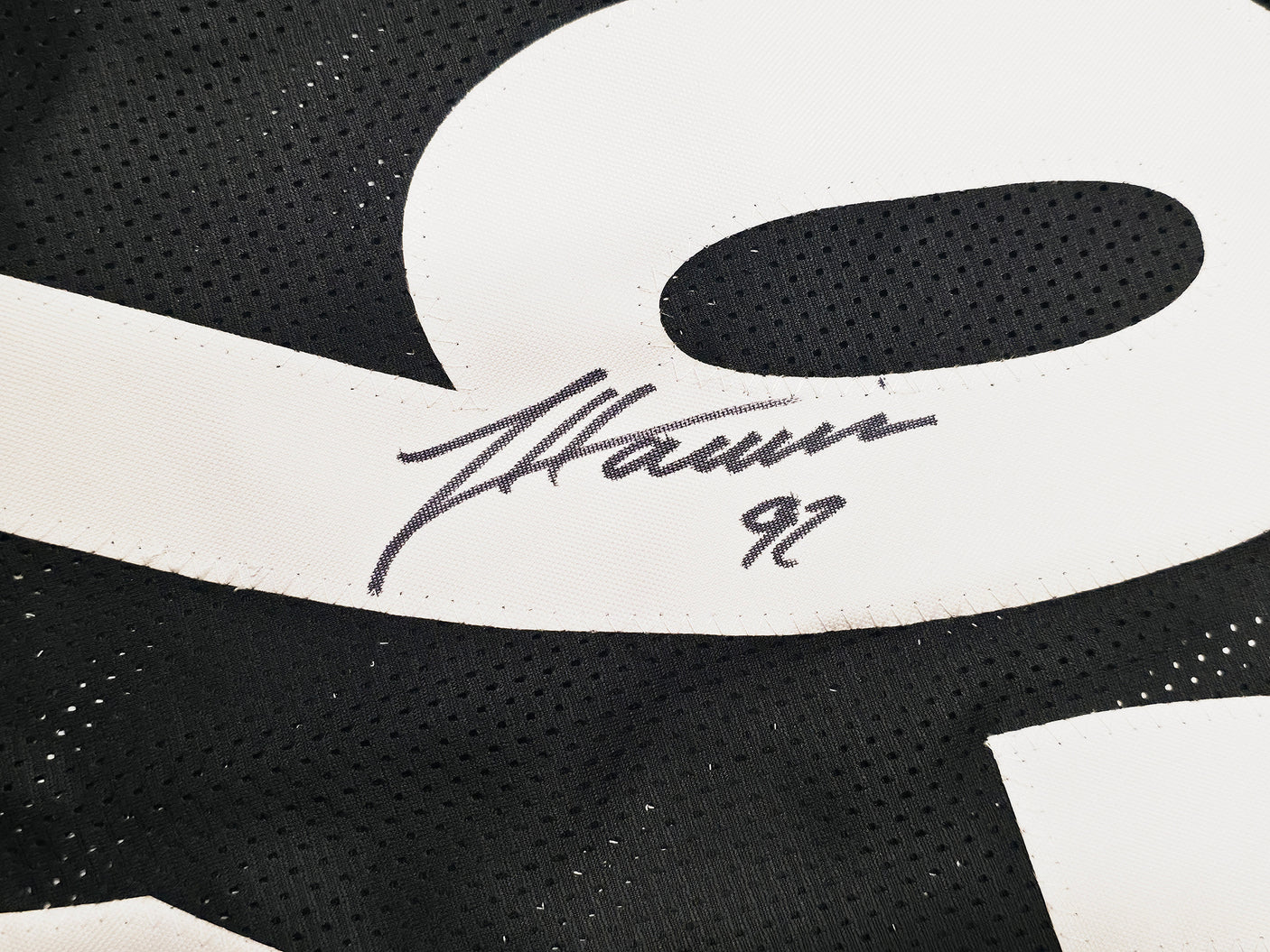 Pittsburgh Steelers James Harrison Autographed Black Jersey Beckett BAS Witness Stock #253382