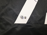 Pittsburgh Steelers James Harrison Autographed Black Jersey Beckett BAS Witness Stock #253382
