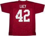 Alabama Crimson Tide Eddie Lacy Autographed Crimson Jersey "BCS MVP" PSA/DNA Stock #253394