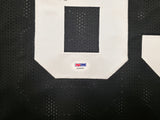 Pittsburgh Steelers Ernie Holmes Autographed Black Jersey PSA/DNA Stock #253388