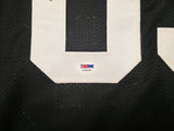 Pittsburgh Steelers Ernie Holmes Autographed Black Jersey PSA/DNA Stock #253387