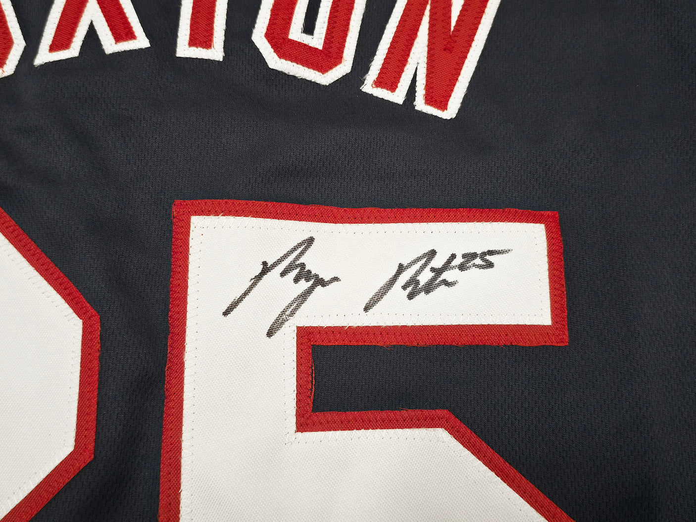 Minnesota Twins Byron Buxton Autographed Blue Jersey Beckett BAS Witness Stock #253325
