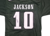 Philadelphia Eagles DeSean Jackson Autographed Green Jersey Beckett BAS Witness Stock #253484
