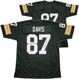 Green Bay Packers Willie Davis Autographed Green Jersey "HOF 81, SB I & II Champs" PSA/DNA Stock #253494
